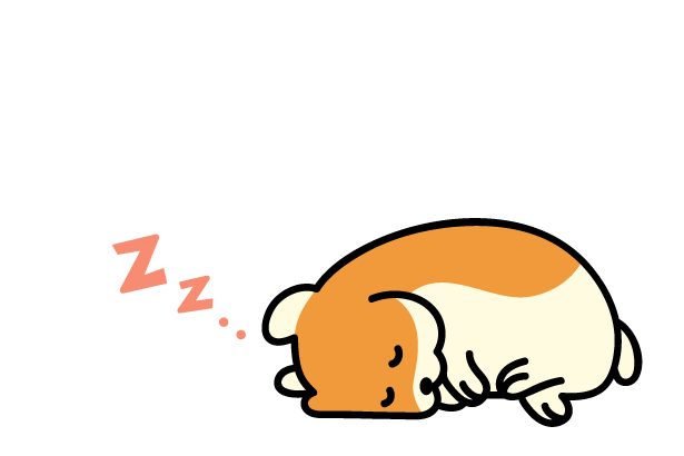 リラックスしているよ！