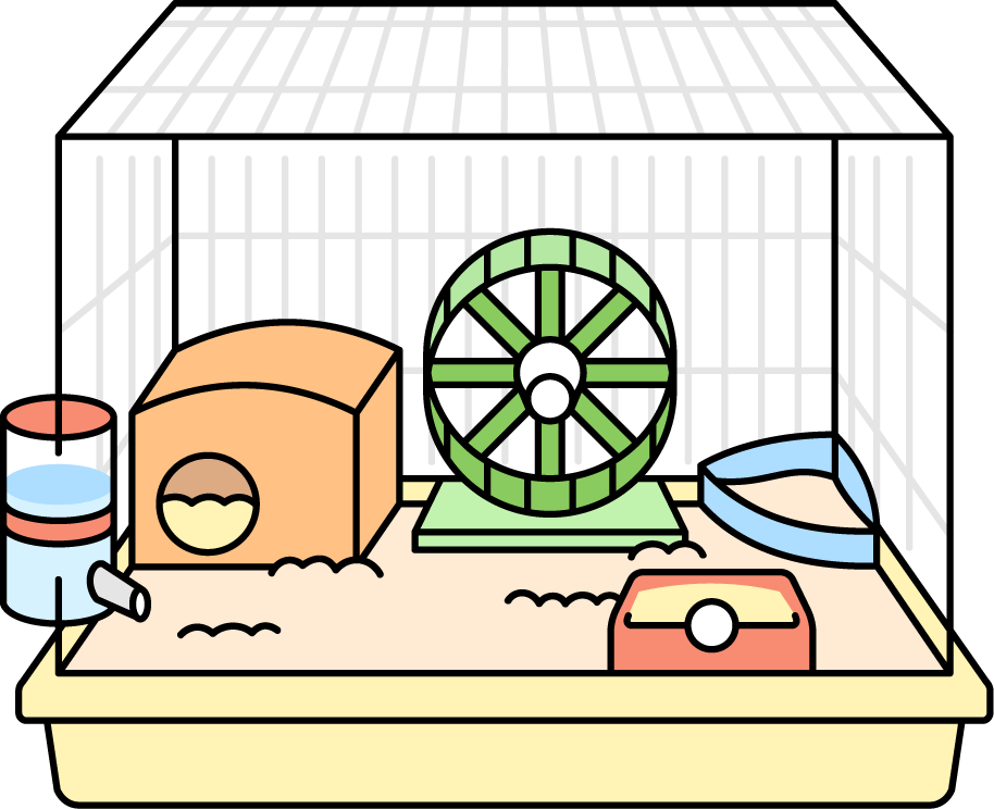 ハムスターのおうち